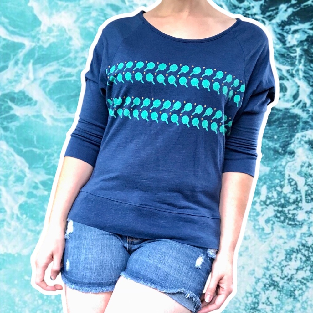 Retired Threadless Select Ping Pong Country Prepp… - image 1